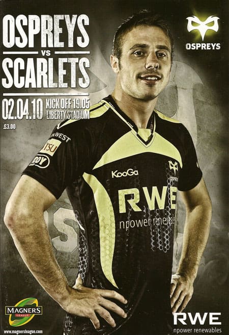 Ospreys RUFC v Scarlets RUFC